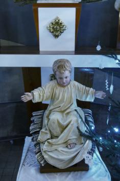 Vánoční výzdoba kostela