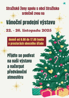Vánoční prodejní výstava je připravena!