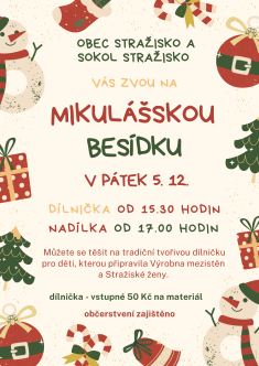 Mikulášská besídka a vánoční tvořivá dílnička