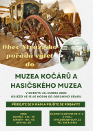 Výlet do Muzea kočárů a Hasičského muzea v Čechách pod Kosířem 1